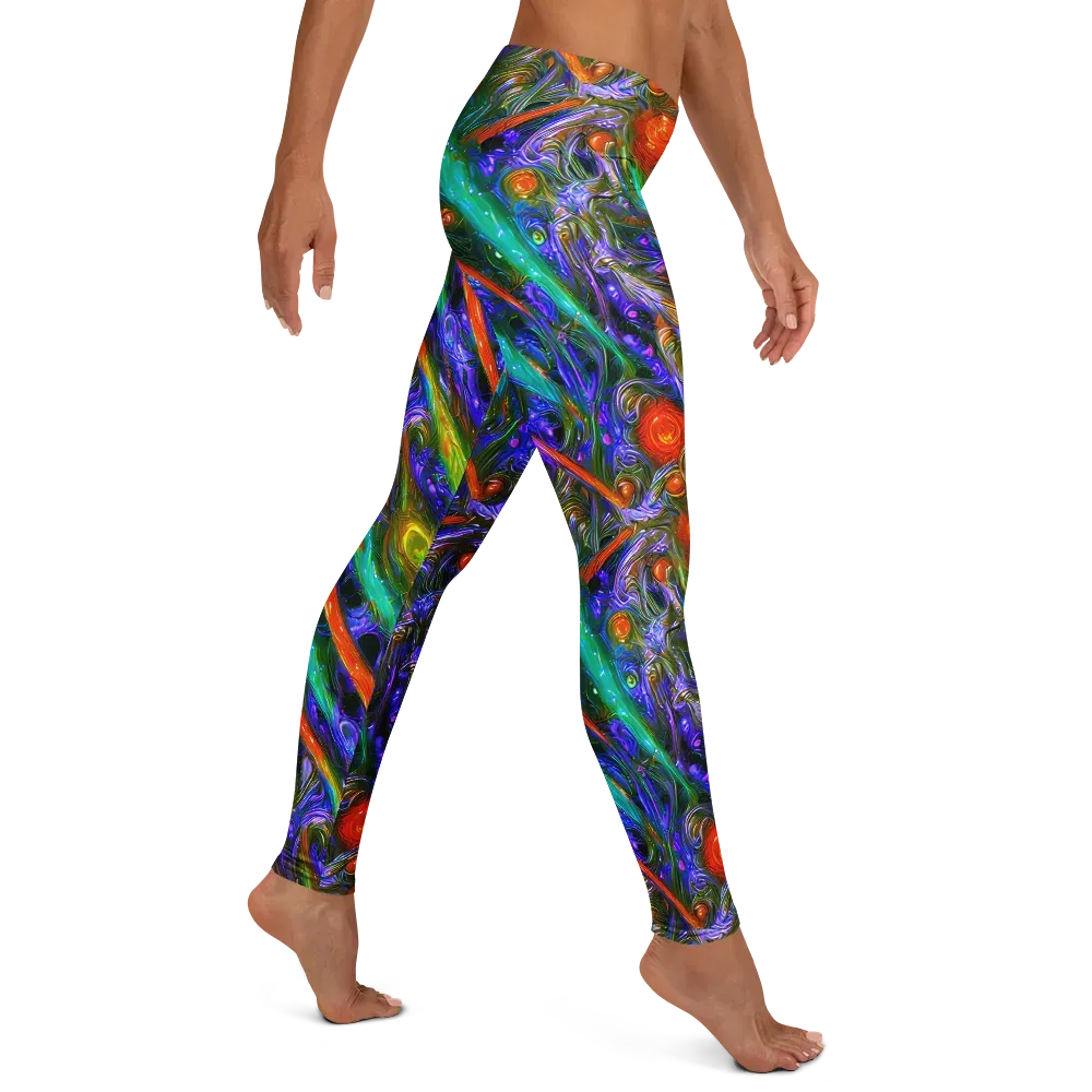 Turbulent Prism on Leggings — Right