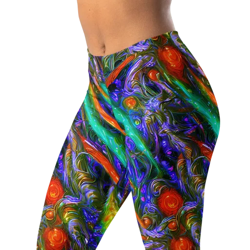 Turbulent Prism on a Leggings