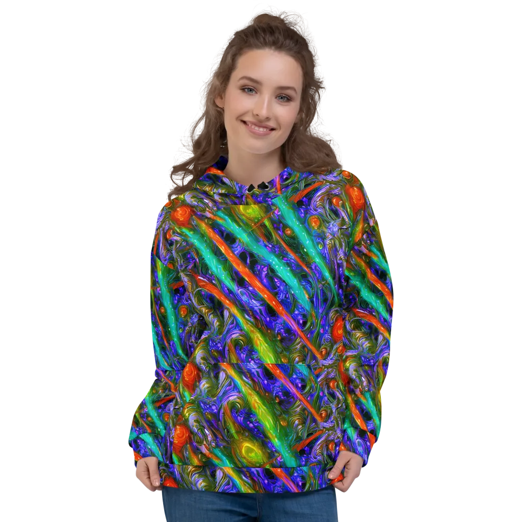 Turbulent Prism on Hoodie — Front