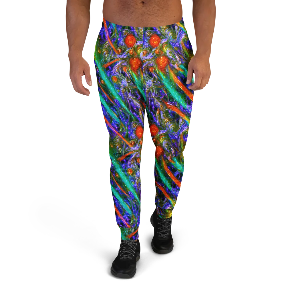 Turbulent Prism on Men's Joggers — Front