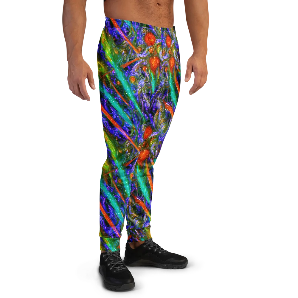 Turbulent Prism on Men's Joggers — Right