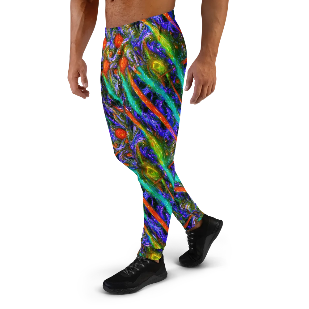 Turbulent Prism on Men's Joggers — Left