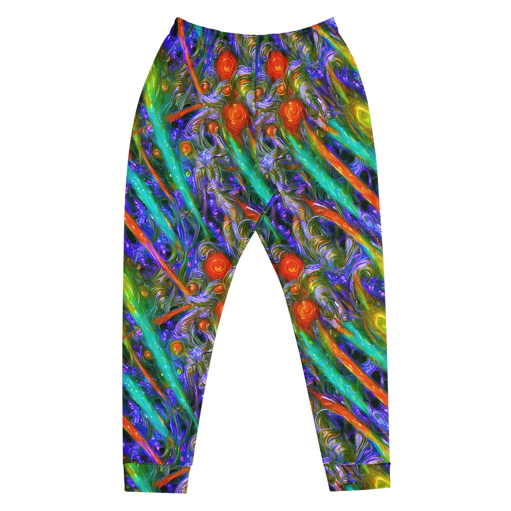 Turbulent Prism on Men's Joggers — Front