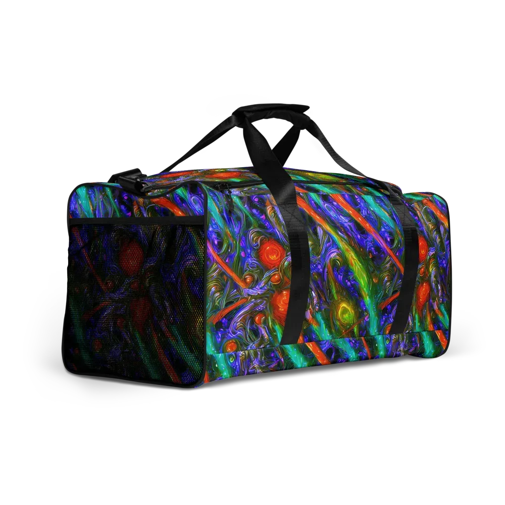 Turbulent Prism on Duffle Bag — Right Front