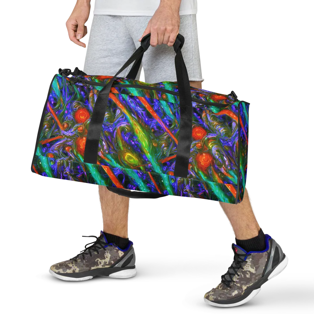 Turbulent Prism on Duffle Bag — Front