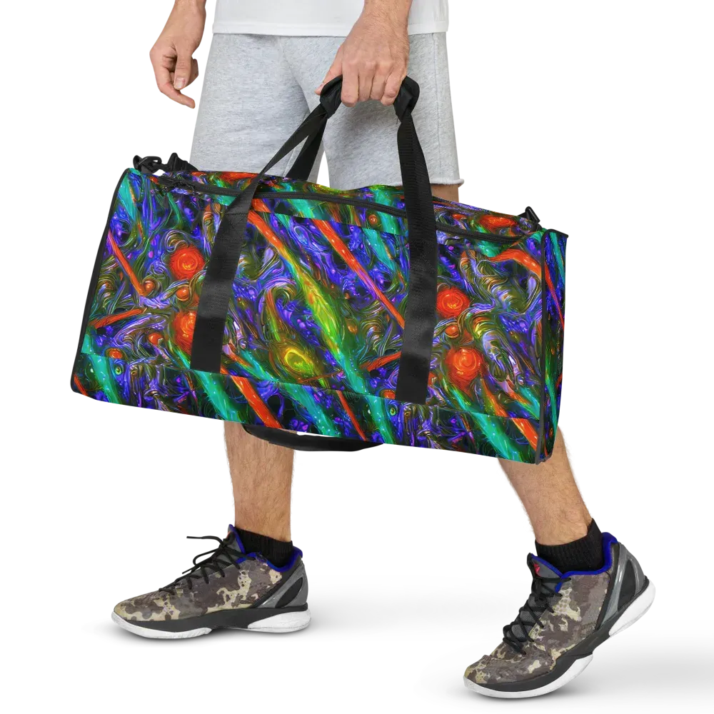 Turbulent Prism on Duffle Bag — Front