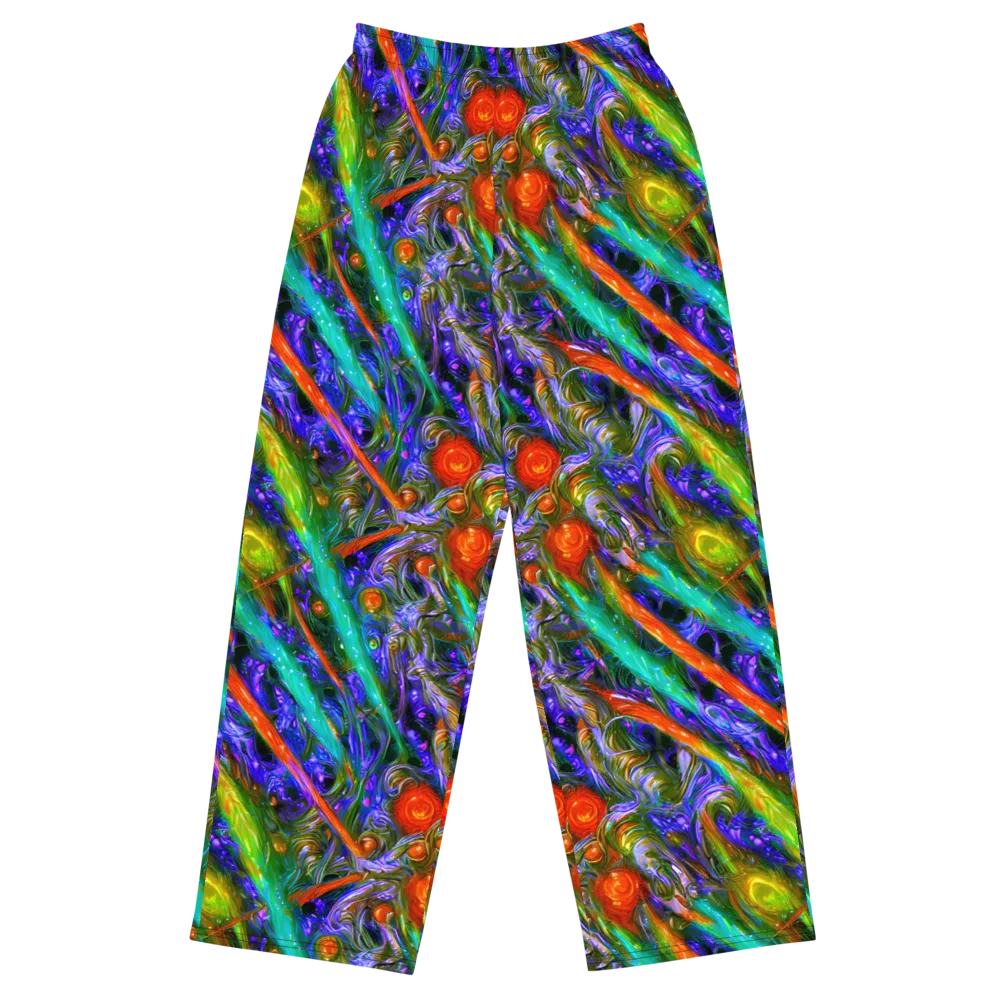 Turbulent Prism on Wide-Leg Pants — Front