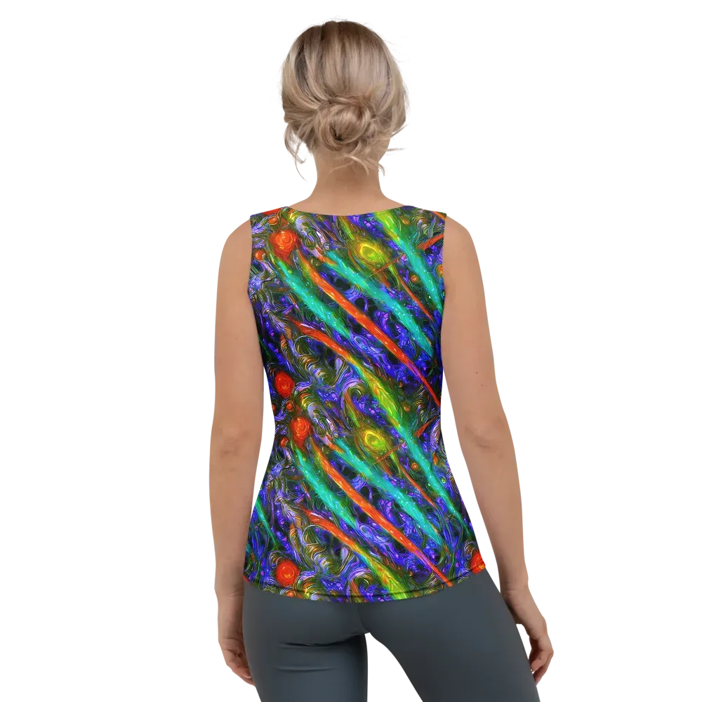 Turbulent Prism on Women's Tank Top — Back
