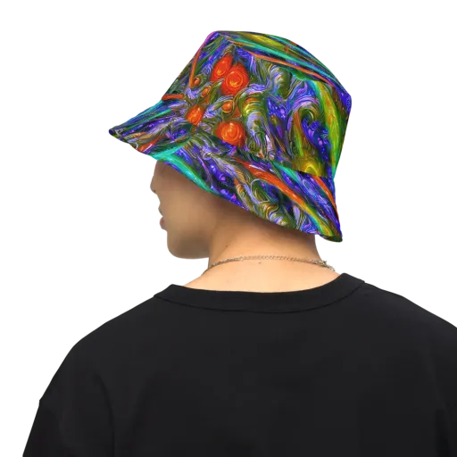 Turbulent Prism on a Reversible Bucket Hat