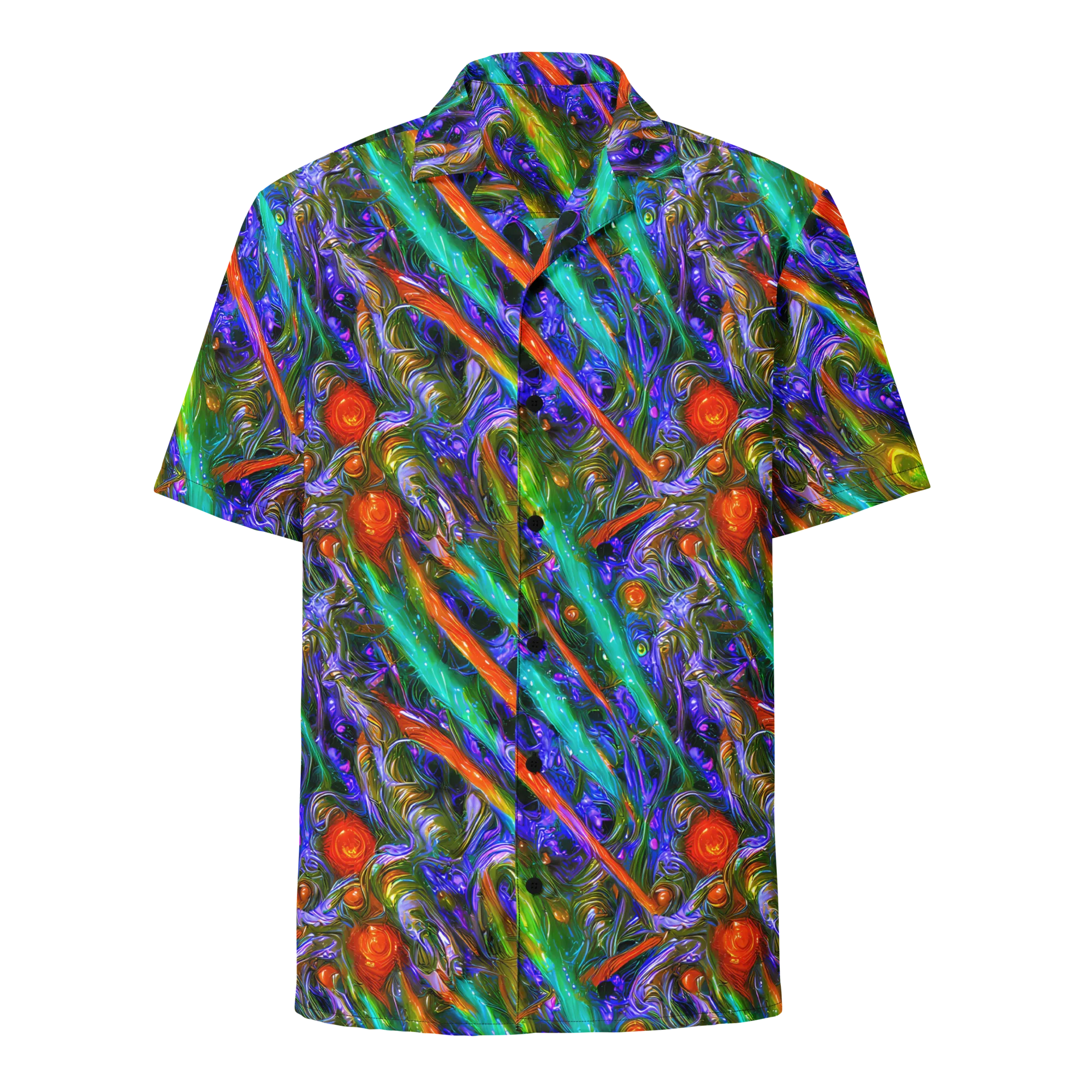 Turbulent Prism on Button Shirt — Front