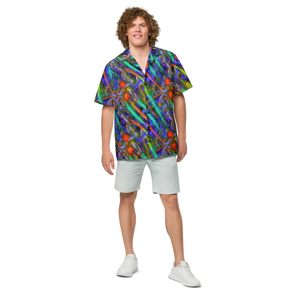 Turbulent Prism on Button Shirt — Front