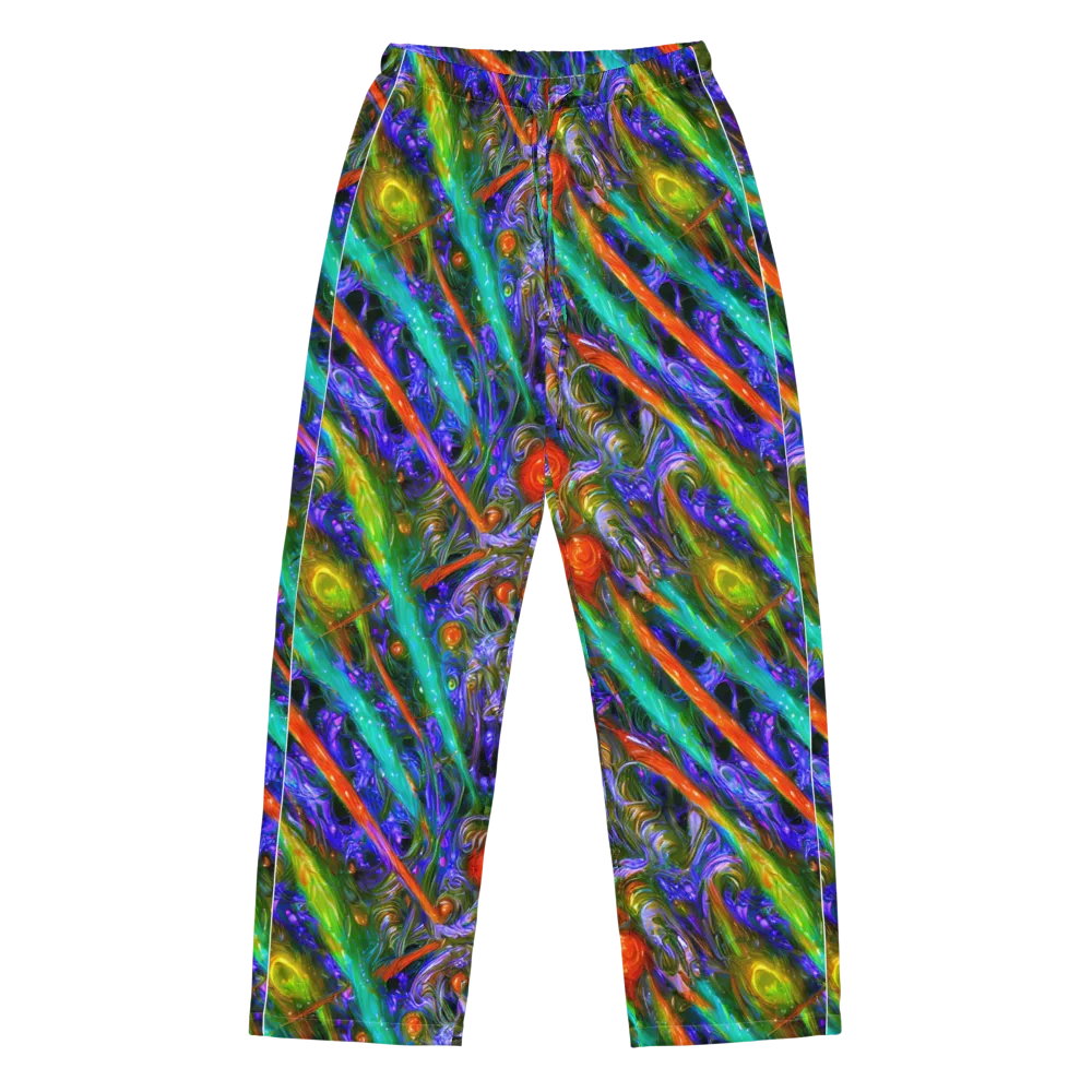 Turbulent Prism on Women's Pajama Pants — Front