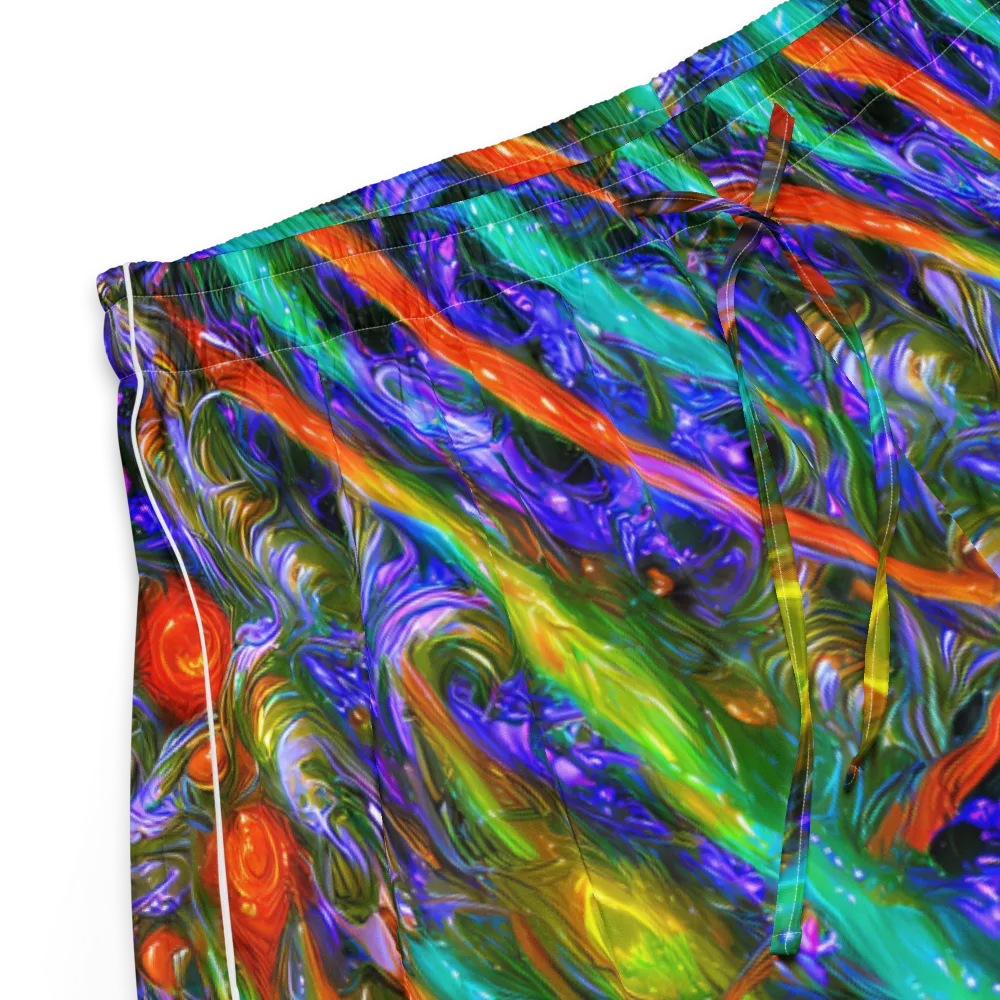 Turbulent Prism on Women's Pajama Shorts — Product details