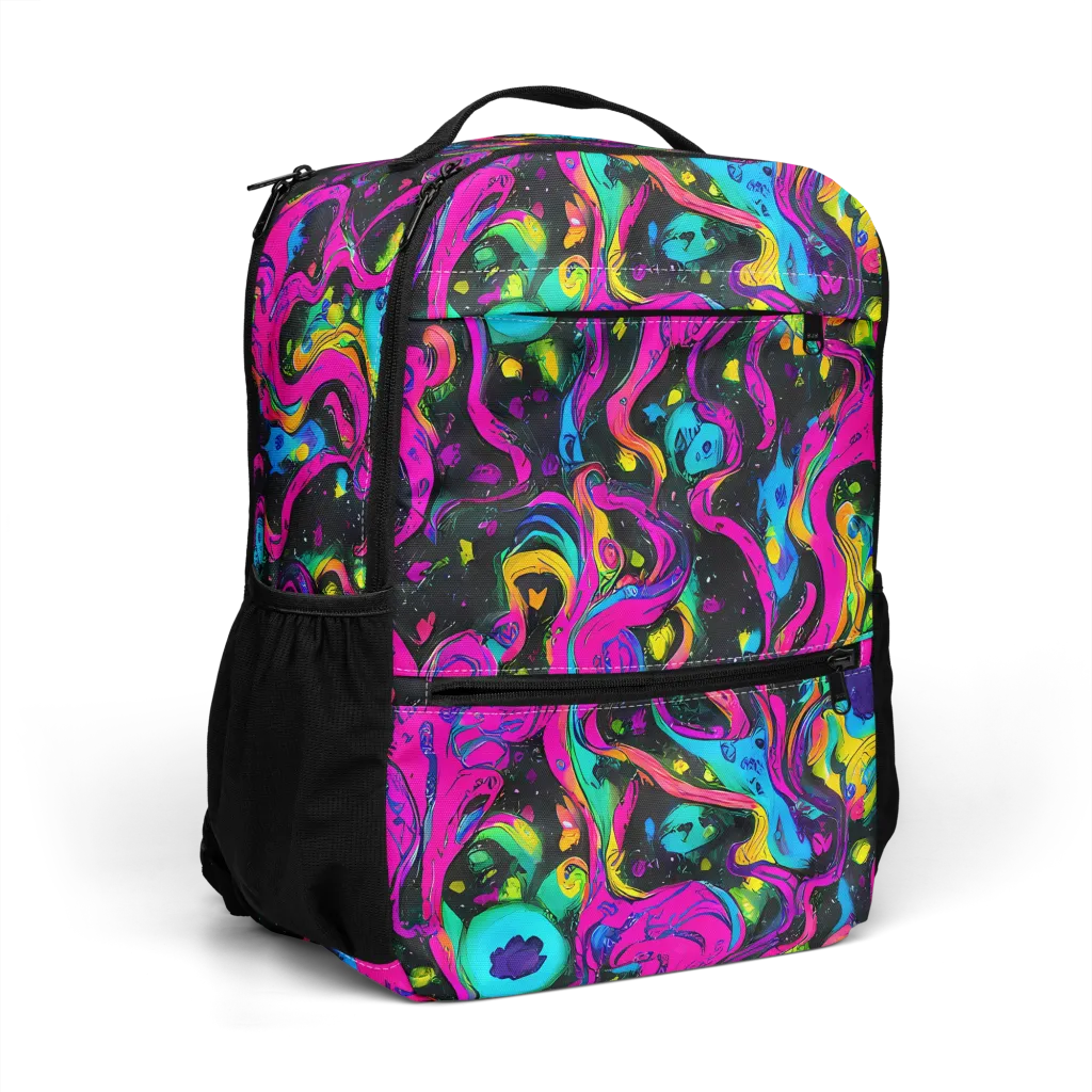 Afterdark Flow on Utility Backpack — Right Front