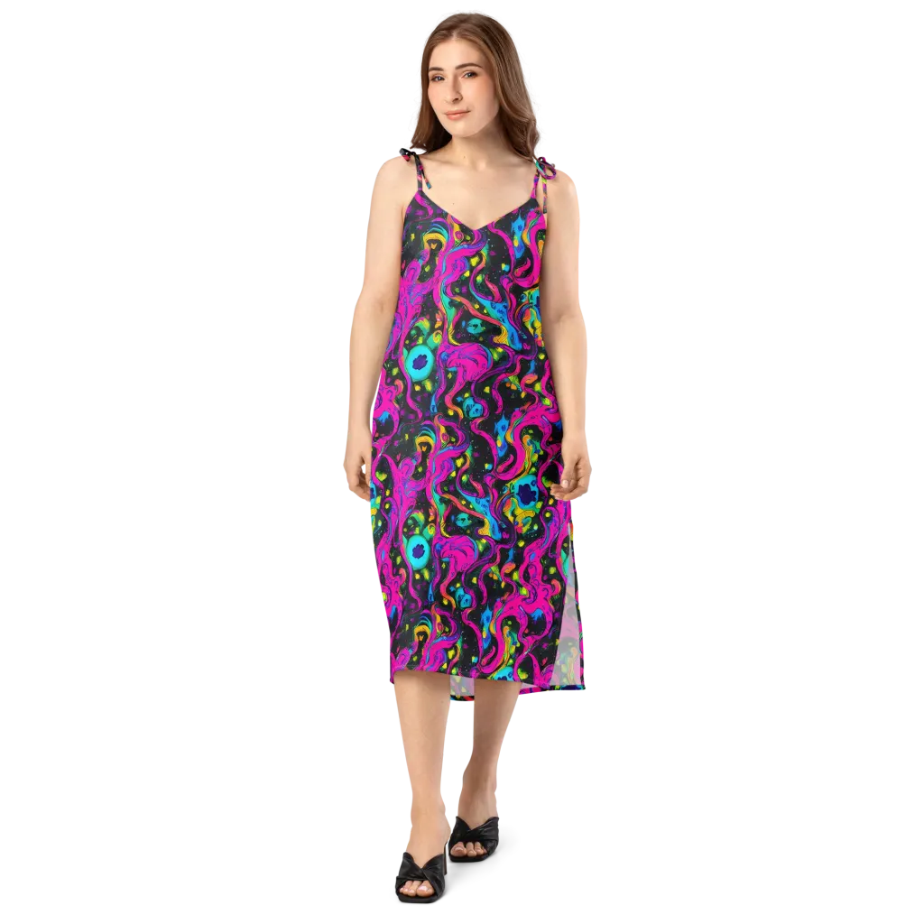 Afterdark Flow on Slip Dress — Front