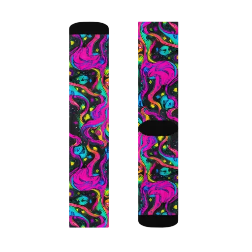 Afterdark Flow on a Socks
