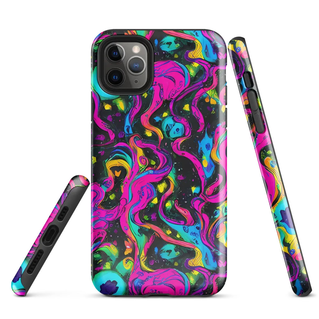 Afterdark Flow on Tough Case for iPhone® — Front