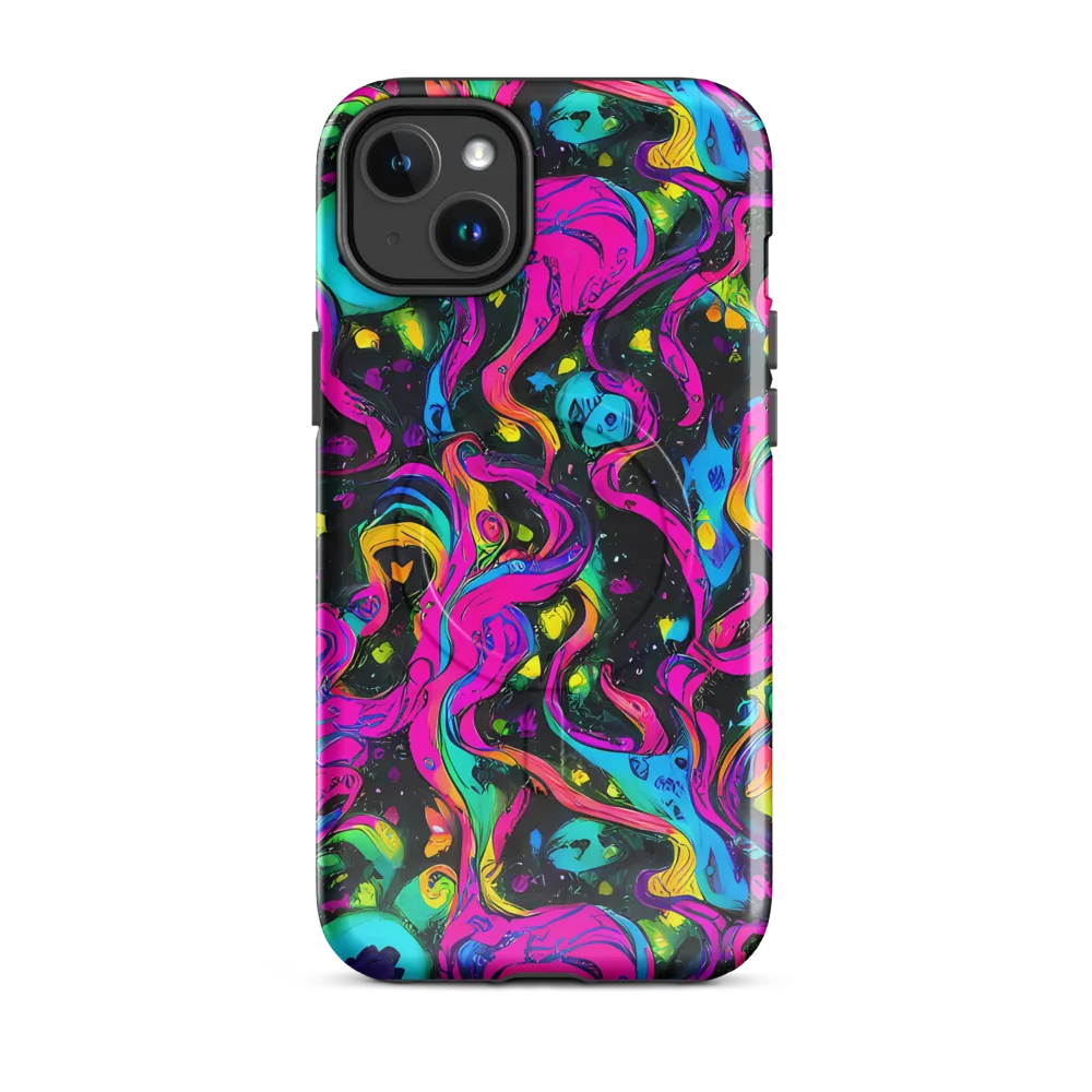 Afterdark Flow on MagSafe Tough Case for iPhone® — Front