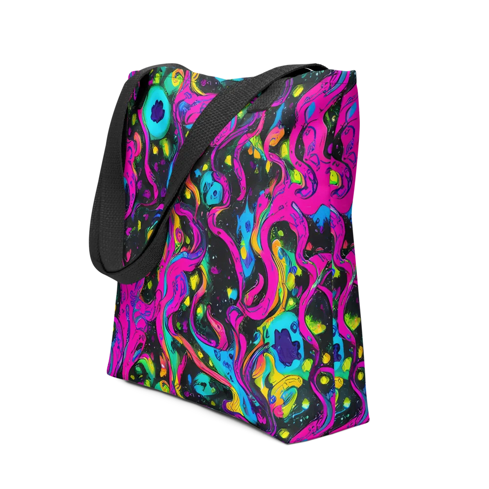 Afterdark Flow on Tote Bag — Front