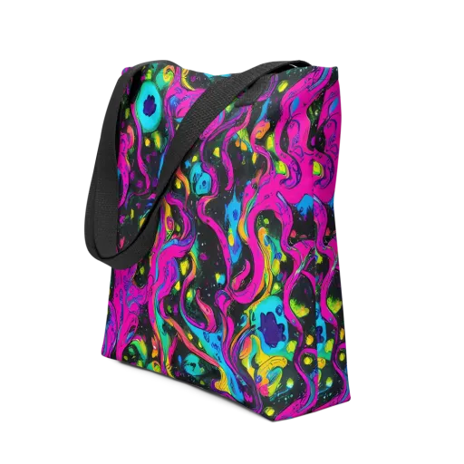 Afterdark Flow on a Tote Bag