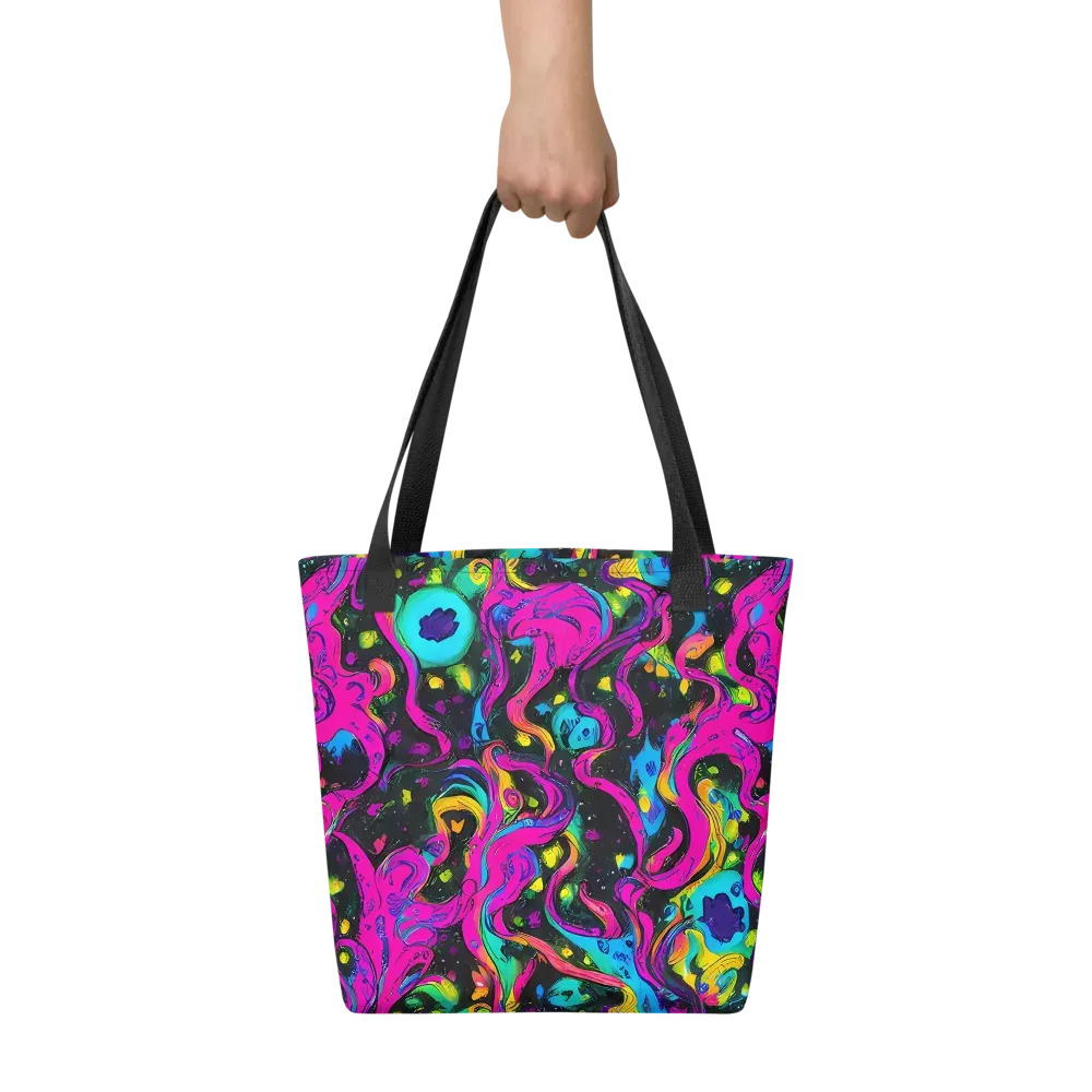 Afterdark Flow on Tote Bag — Front