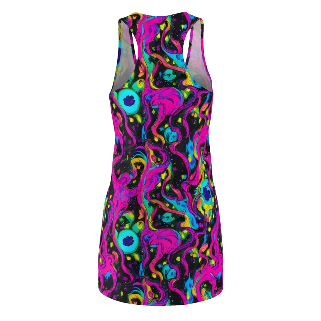 Afterdark Flow on Racerback Dress — Back