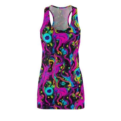 Afterdark Flow on a Racerback Dress