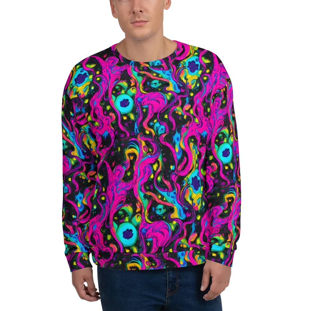 Afterdark Flow on Sweatshirt — Front
