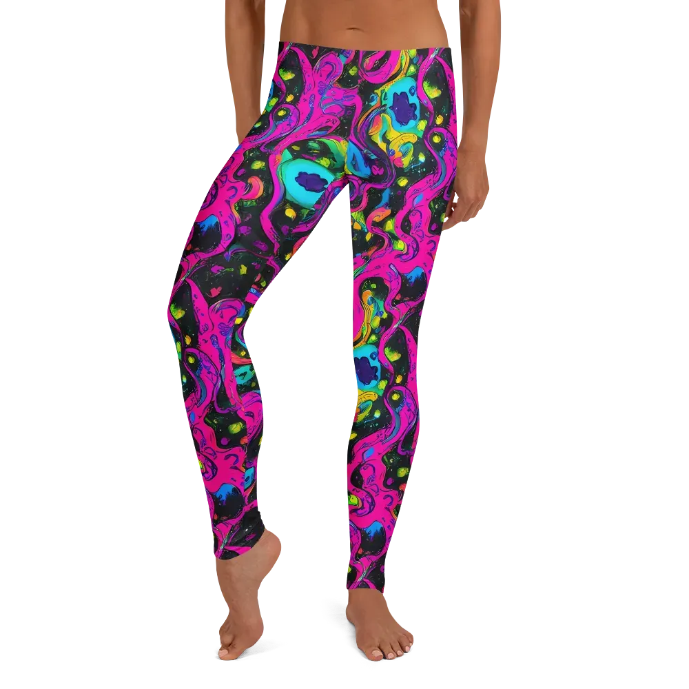 Afterdark Flow on Leggings — Front