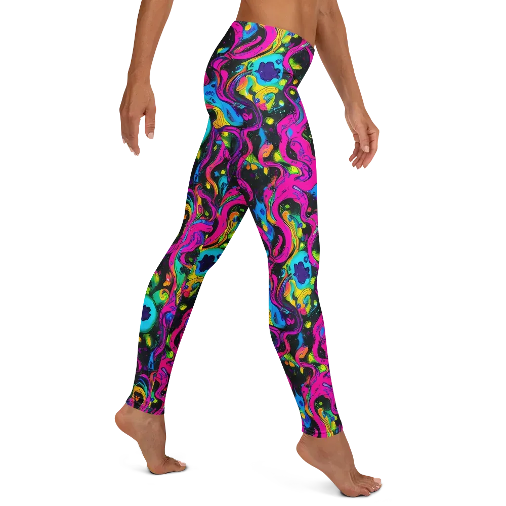 Afterdark Flow on Leggings — Right