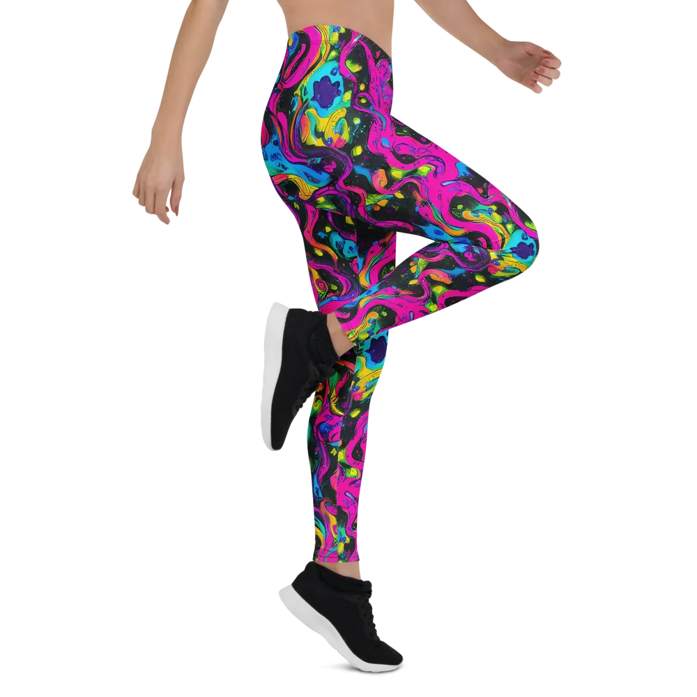 Afterdark Flow on Leggings — Right