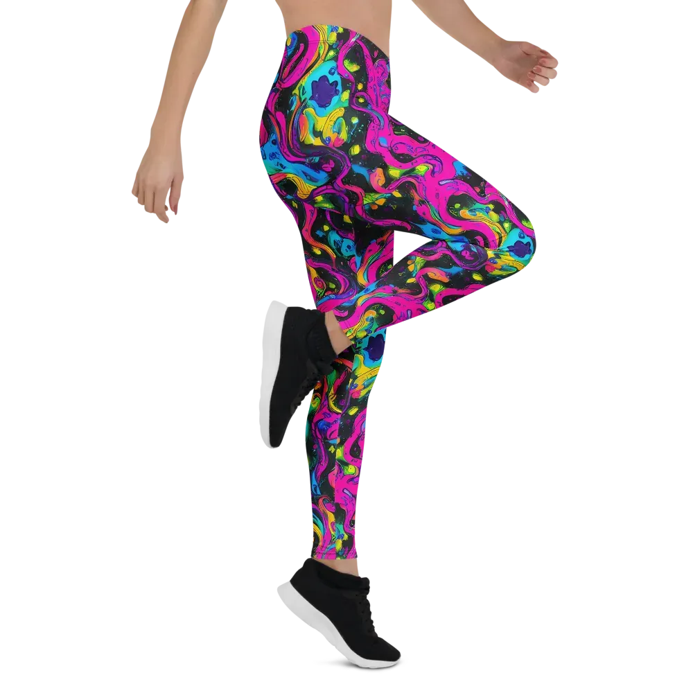 Afterdark Flow on Leggings — Right