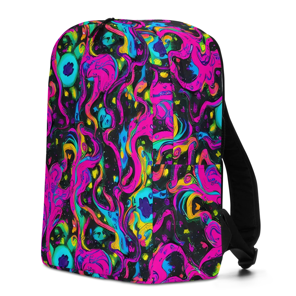 Afterdark Flow on Minimalist Backpack — Left