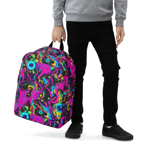 Afterdark Flow on a Minimalist Backpack