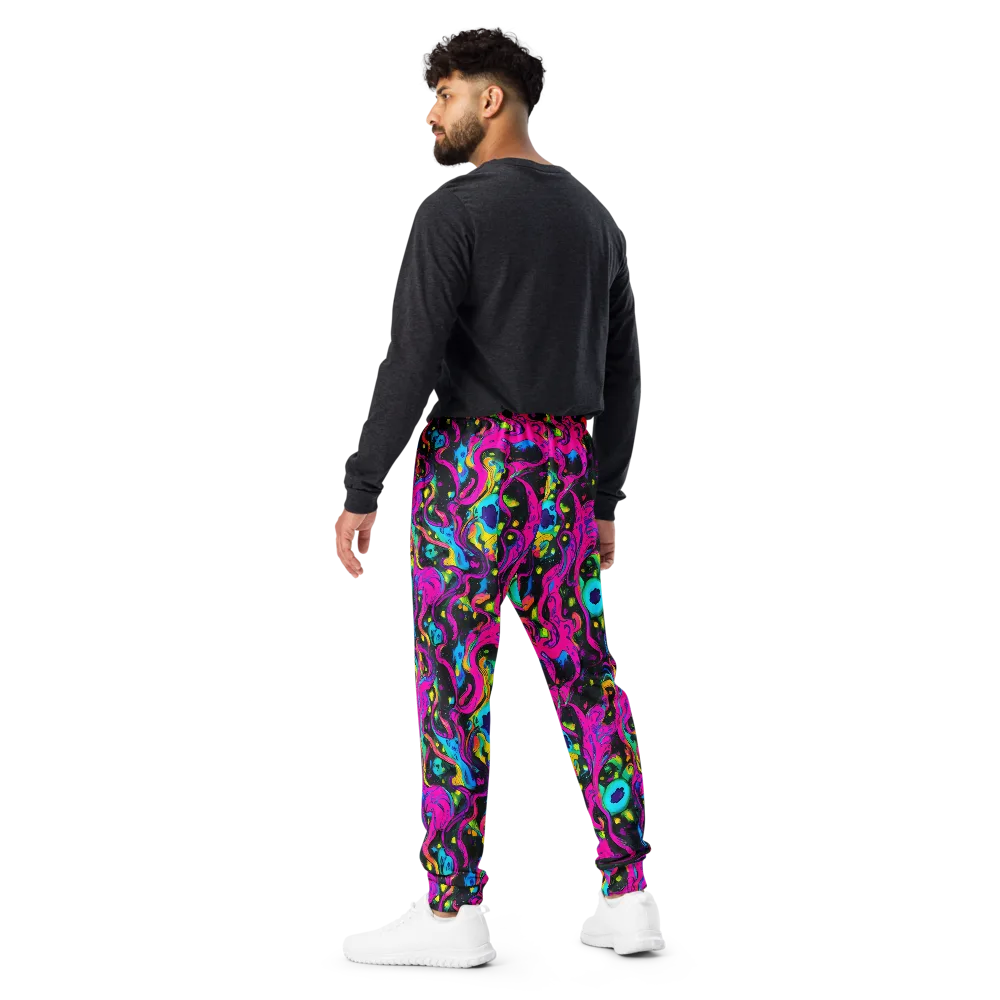 Afterdark Flow on Men's Joggers — Back