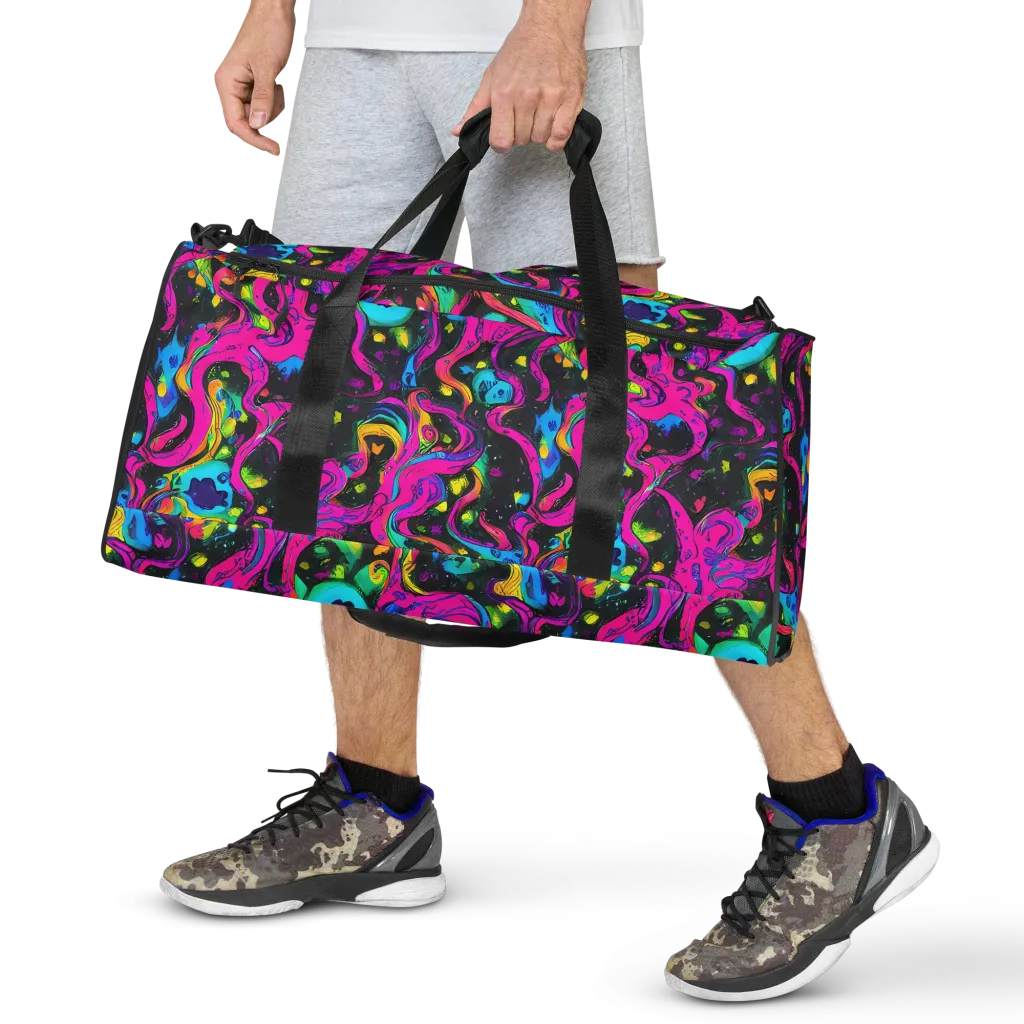 Afterdark Flow on Duffle Bag — Front