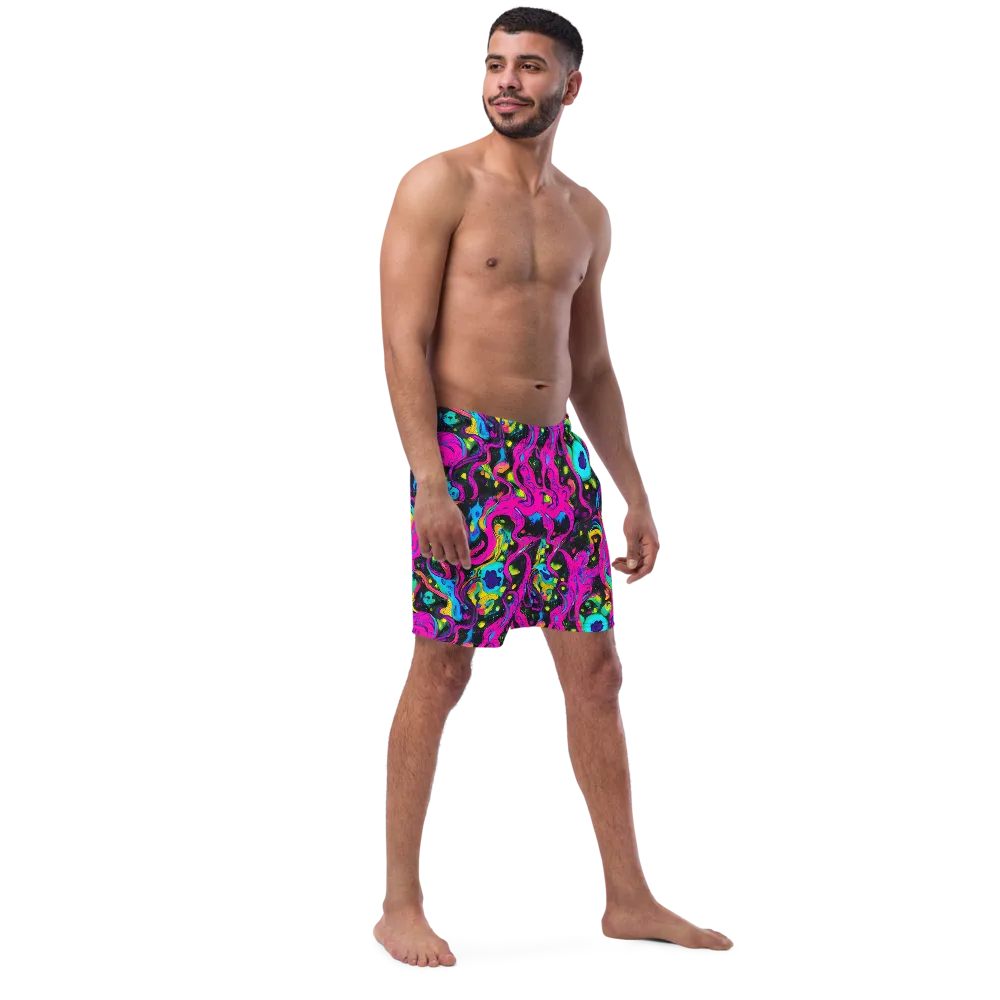 Afterdark Flow on Swim Trunks — Right Front