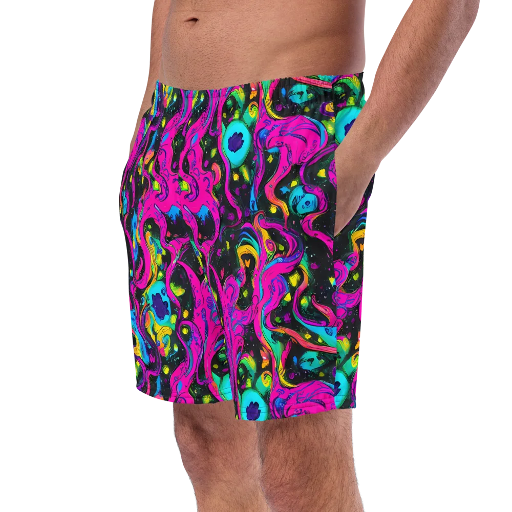 Afterdark Flow on Swim Trunks — Left Front