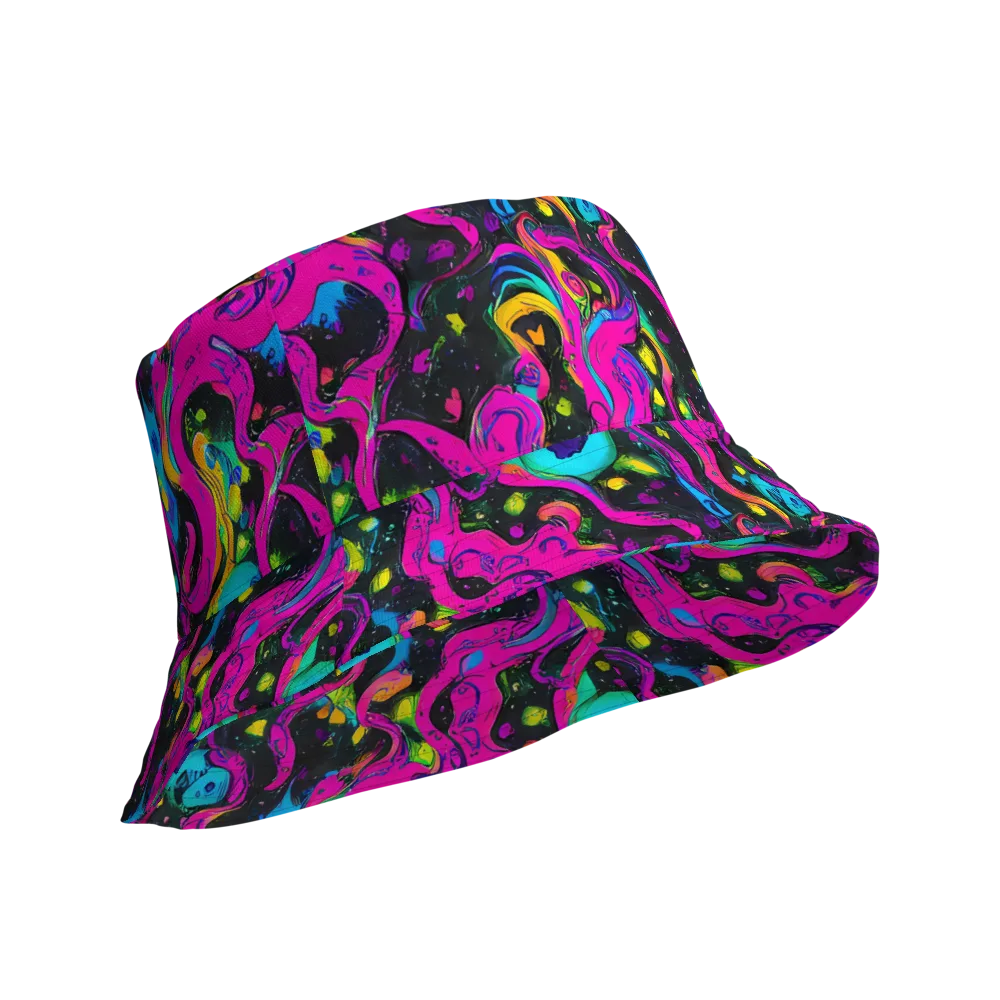 Afterdark Flow on Reversible Bucket Hat — Product details Outside