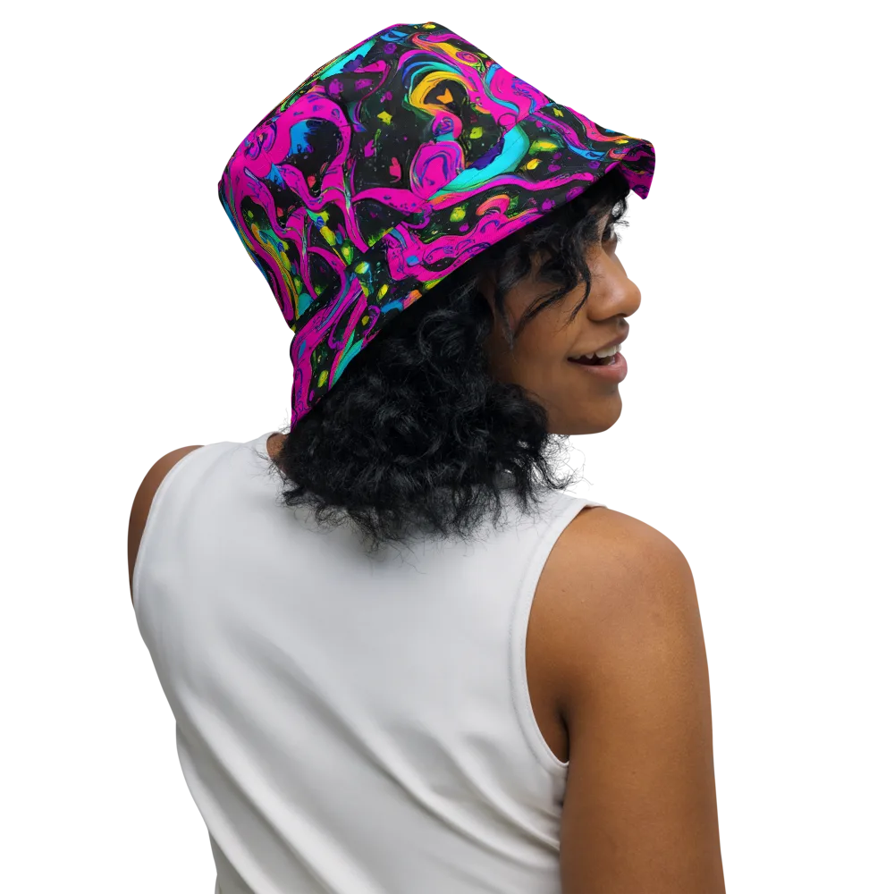 Afterdark Flow on Reversible Bucket Hat — Right Outside