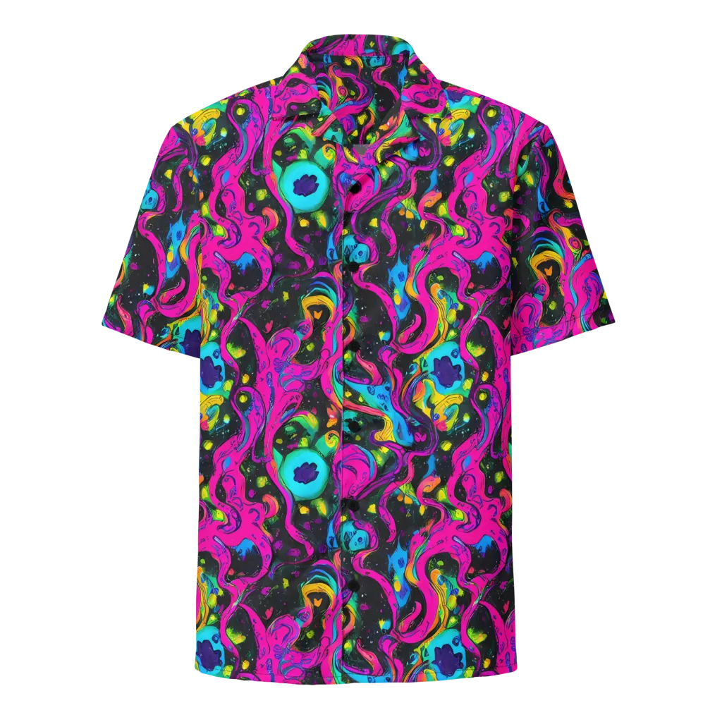 Afterdark Flow on Button Shirt — Front