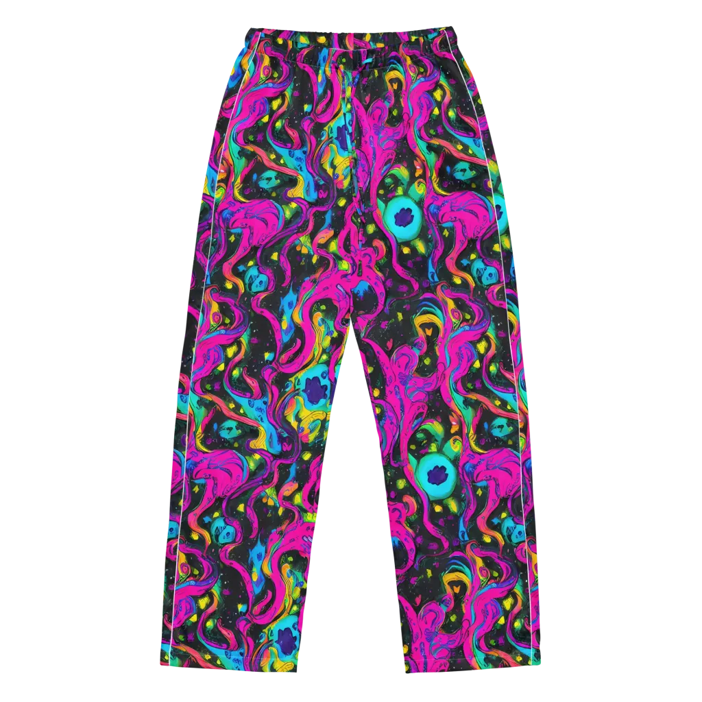Afterdark Flow on Women's Pajama Pants — Front