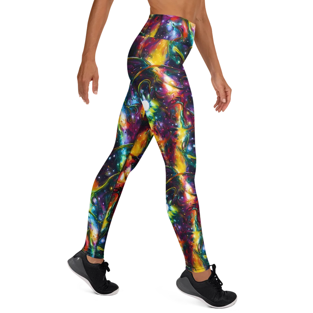 Solar Spell on Yoga Leggings — Right