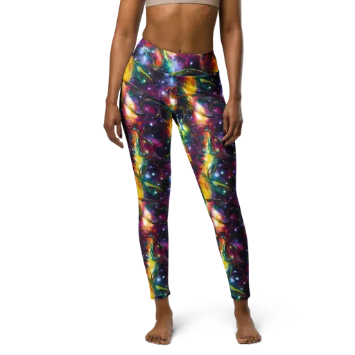 Solar Spell on a Yoga Leggings