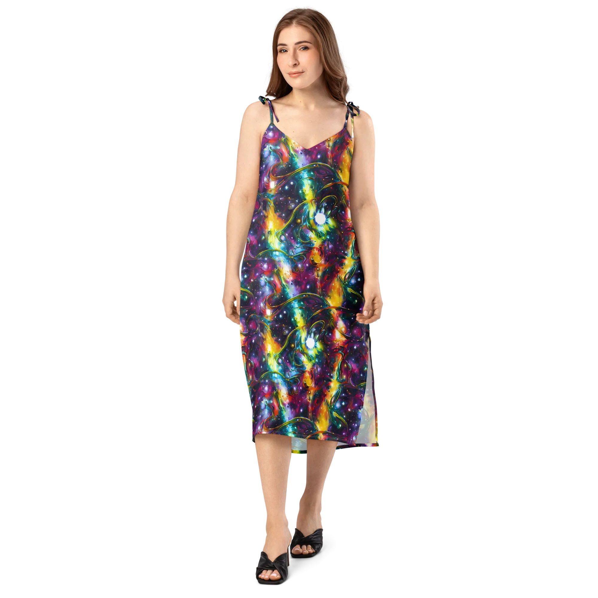 Solar Spell on Slip Dress — Front