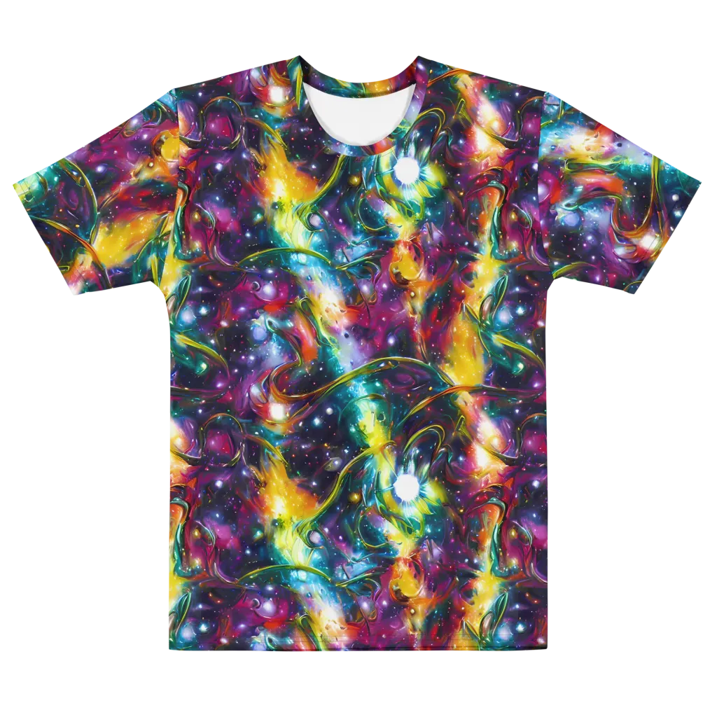 Solar Spell on Men's Cotton Crew Neck T-Shirt — Front
