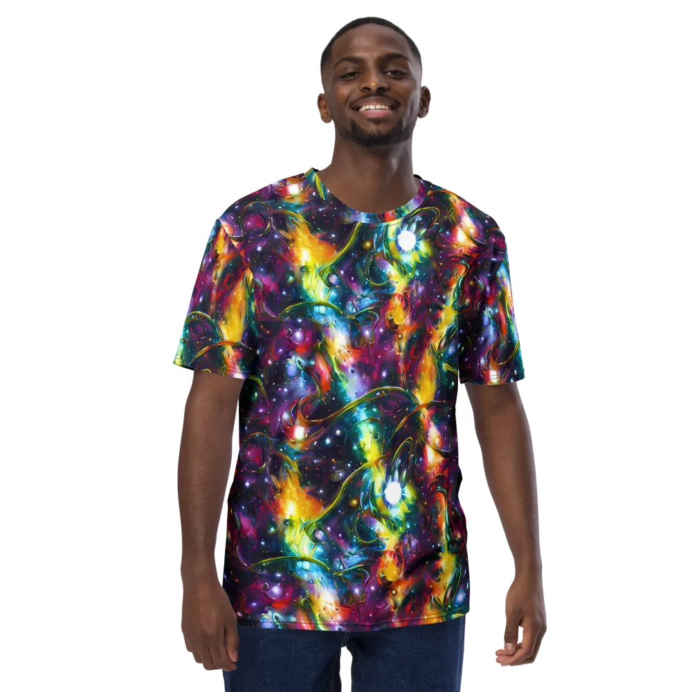 Solar Spell on Men's Crew Neck T-Shirt — Front