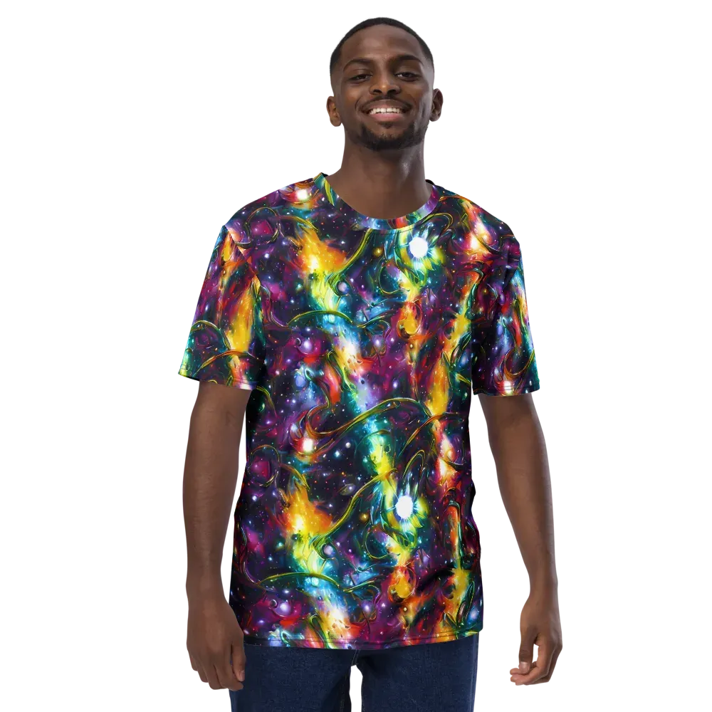 Solar Spell on Men's Crew Neck T-Shirt — Front