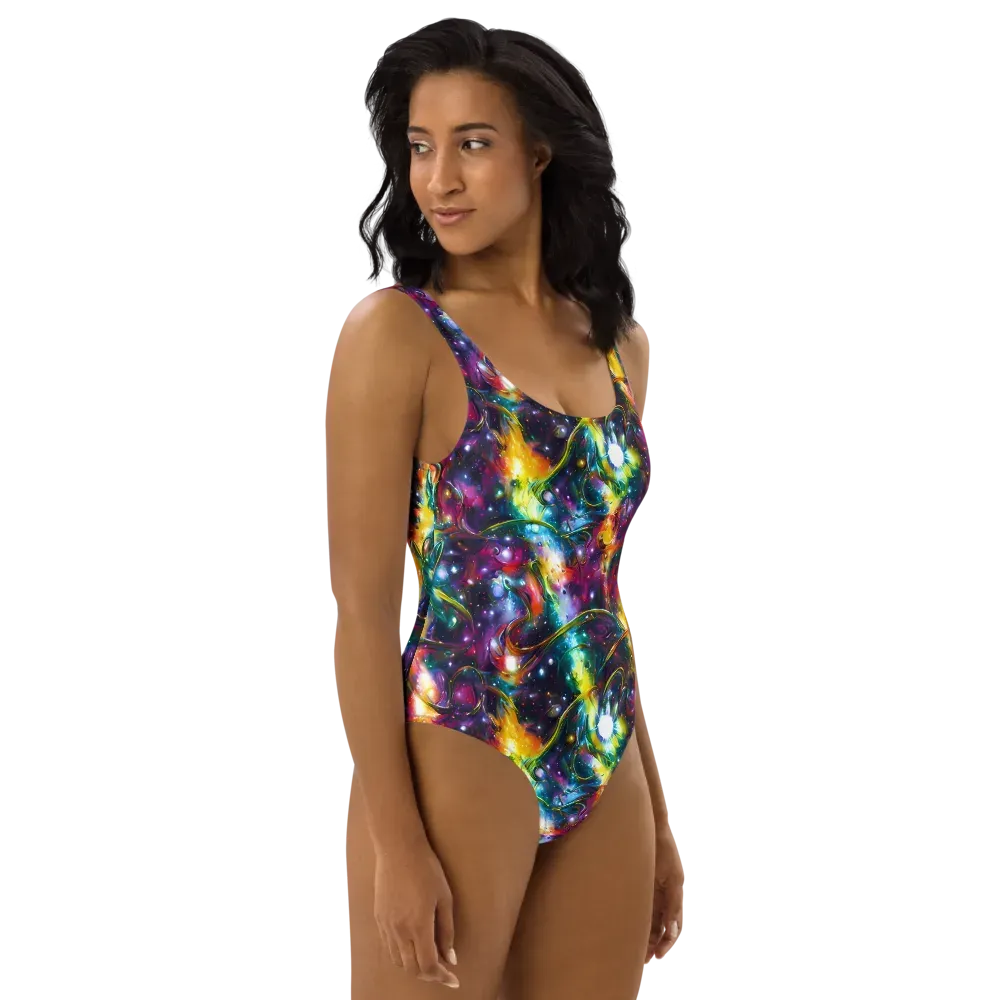 Solar Spell on One-Piece Swimsuit — Right