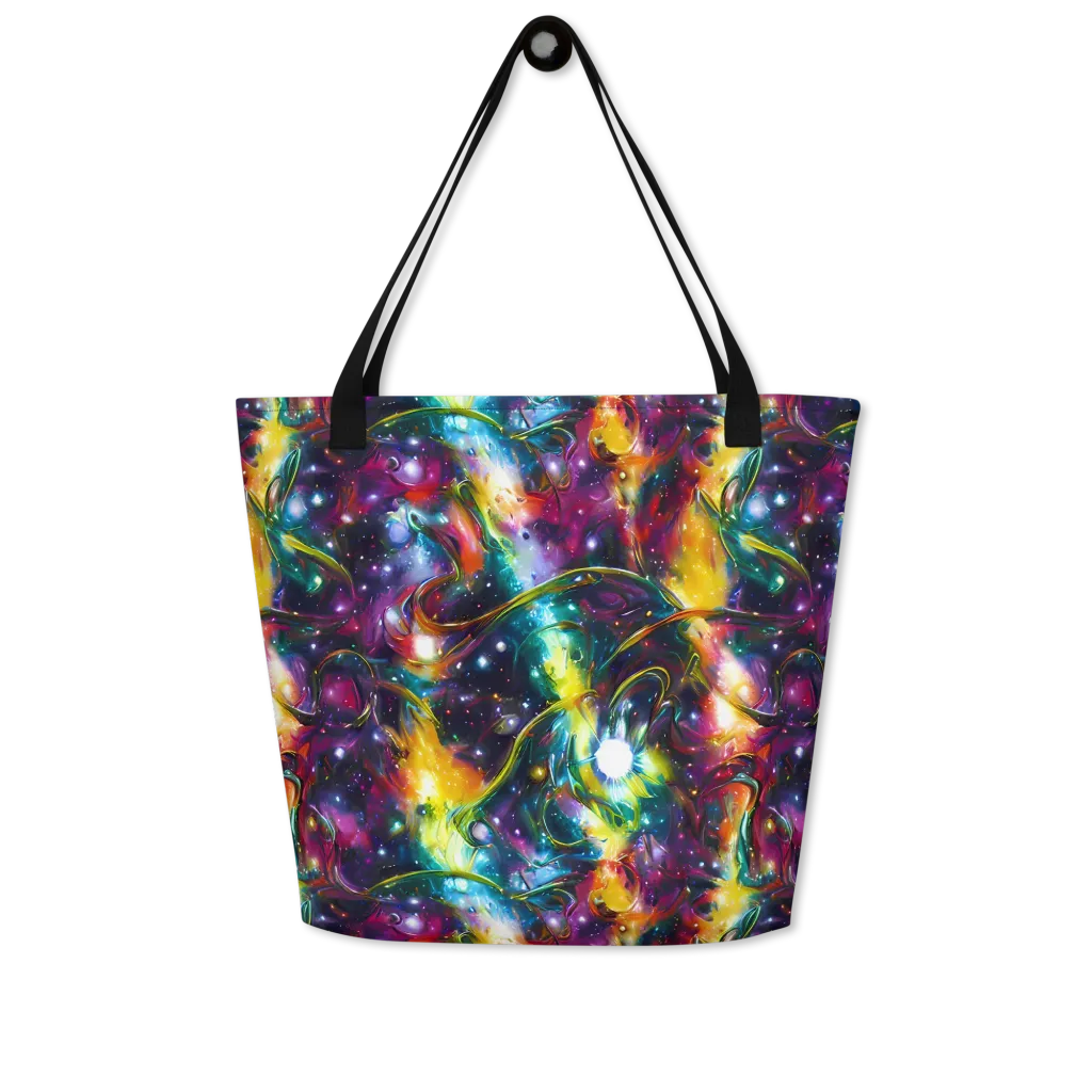Solar Spell on Large Tote Bag W/ Pocket — Front